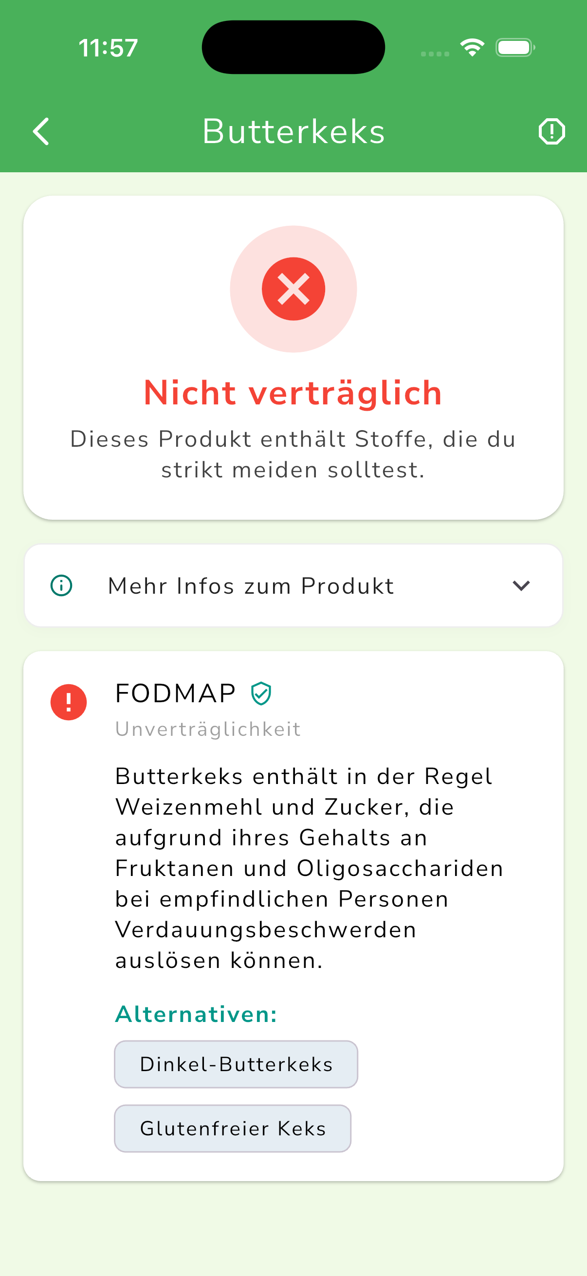 Tolerly Result Page